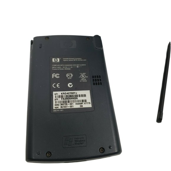 HP iPAQ Pocket PC RZ1710 Not Tested  stylus pen included - Picture 8 of 8